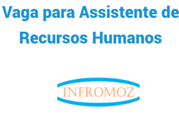 Vaga para Assistente de Recursos Humanos