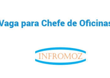 Vaga para Chefe de Oficinas