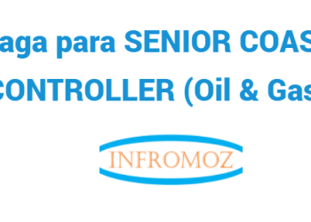 Vaga para SENIOR COAST CONTROLLER (Oil & Gas)