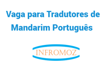 A Cimentos de Moçambique está a recrutar  Tradutores de Mandarim Português 