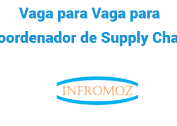 Vaga para Coordenador de Supply Chain (Gaza)
