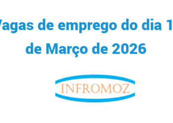 Vagas de emprego de hoje dia 19 de Março de 2026