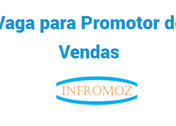 Vaga para Promotor de Vendas