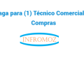 Vaga para Técnico Comercial de Compras