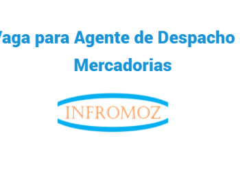 Vaga para Agente de Despacho de Mercadorias (Quelimane)