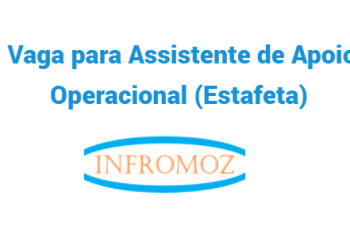 Vaga para Assistente de Apoio Operacional (Estafeta)
