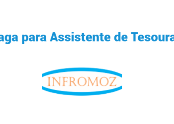 Vaga para Assistente de Tesouraria