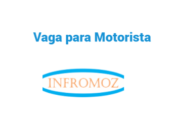 Vaga para Motorista