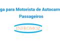 Vaga para Motorista de Autocarro de Passageiros (100 vagas)