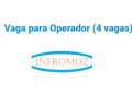 Vaga para Operador (4 vagas)