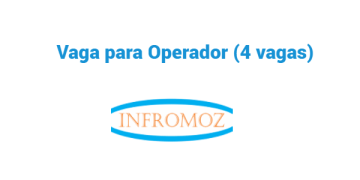 Vaga para Operador (4 vagas)