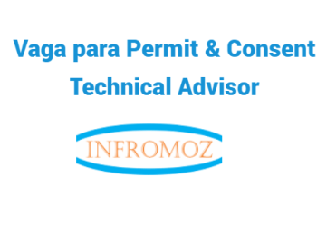 Vaga para Permit & Consent Technical Advisor