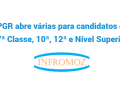 A PGR abre várias vagas para candidatos com 7ª Classe, 10ª, 12ª e Nível Superior
