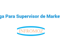 Vaga Para Supervisor de Marketing
