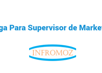 Vaga Para Supervisor de Marketing