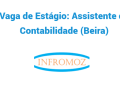 Vaga de Estágio: Assistente de Contabilidade (Beira)