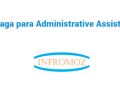 Vaga para Administrative Assistant (1 vaga)