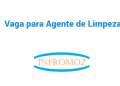 Vaga para Agente de Limpeza (1 vaga)