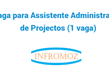 Vaga para Assistente Administrativo de Projectos (1 vaga)