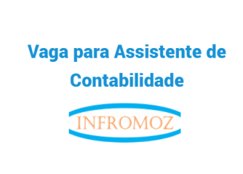 Vaga para Assistente de Contabilidade