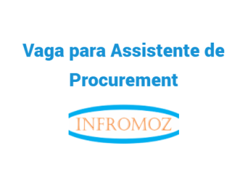 Vaga para Assistente de Procurement