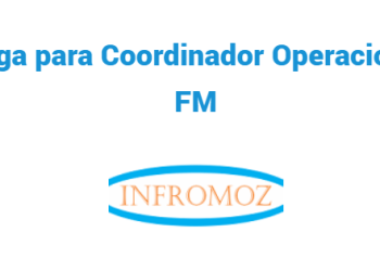 Vaga para Coordinador Operacional FM