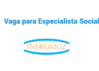 Vaga para Especialista Social (3 vagas)