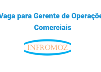 Vaga para Gerente de Operações Comerciais