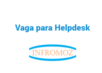 Vaga para Helpdesk