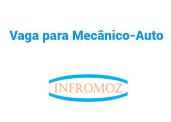 Vaga para Mecânico-Auto (8 Vagas)