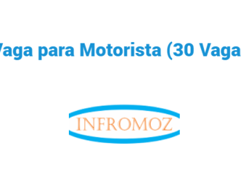 Vaga para Motorista (30 Vagas)