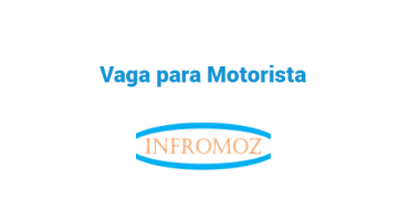Vaga para Motorista
