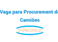 Vaga para Procurement de Camiões