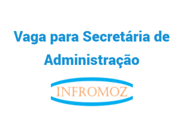 Vaga para Secretária de Administração