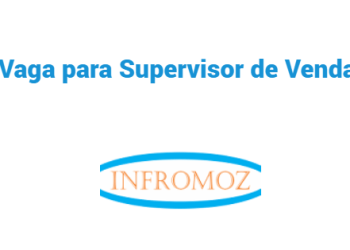 Vaga para Supervisor de Vendas (1 vaga)