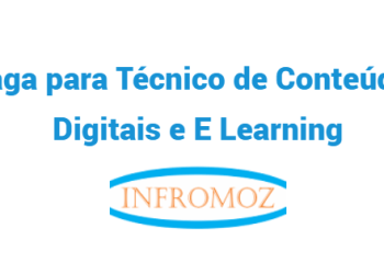 Vaga para Técnico de Conteúdos Digitais e E-learning