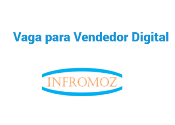Vaga para Vendedor Digital