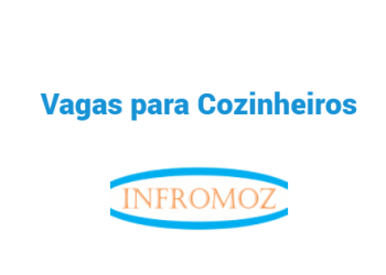 Vaga para Cozinheiro (2 Vagas)