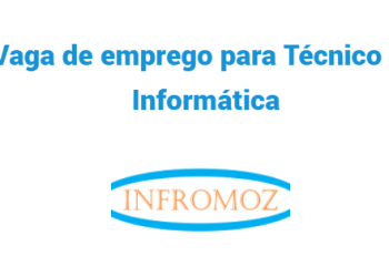 Vaga para Técnico de Informática