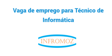 Vaga para Técnico de Informática