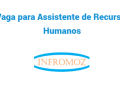 Vaga para Assistente de Recursos Humanos