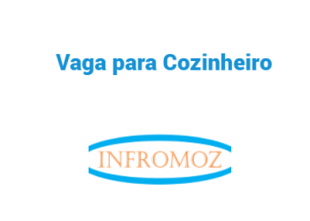 Vaga para Cozinheiro