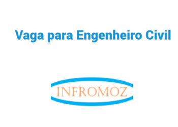 Vaga para Engenheiro Civil (1 vaga)