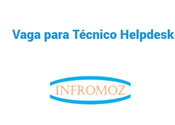 Vaga para Técnico Helpdesk (1 vaga)