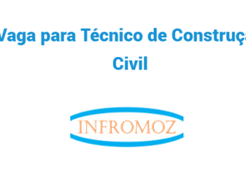 Vaga para Técnico de Construção Civil
