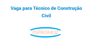 Vaga para Técnico de Construção Civil