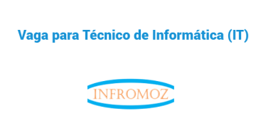 Vaga para Técnico de Informática (IT)