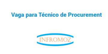Vaga para Técnico de Procurement