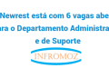 A Newrest está com 6 vagas em aberto para o Departamento Administrativo e de Suporte