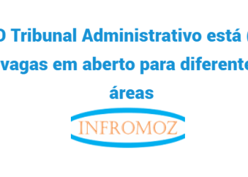 O Tribunal Administrativo está com 5 vagas em aberto para diferentes áreas